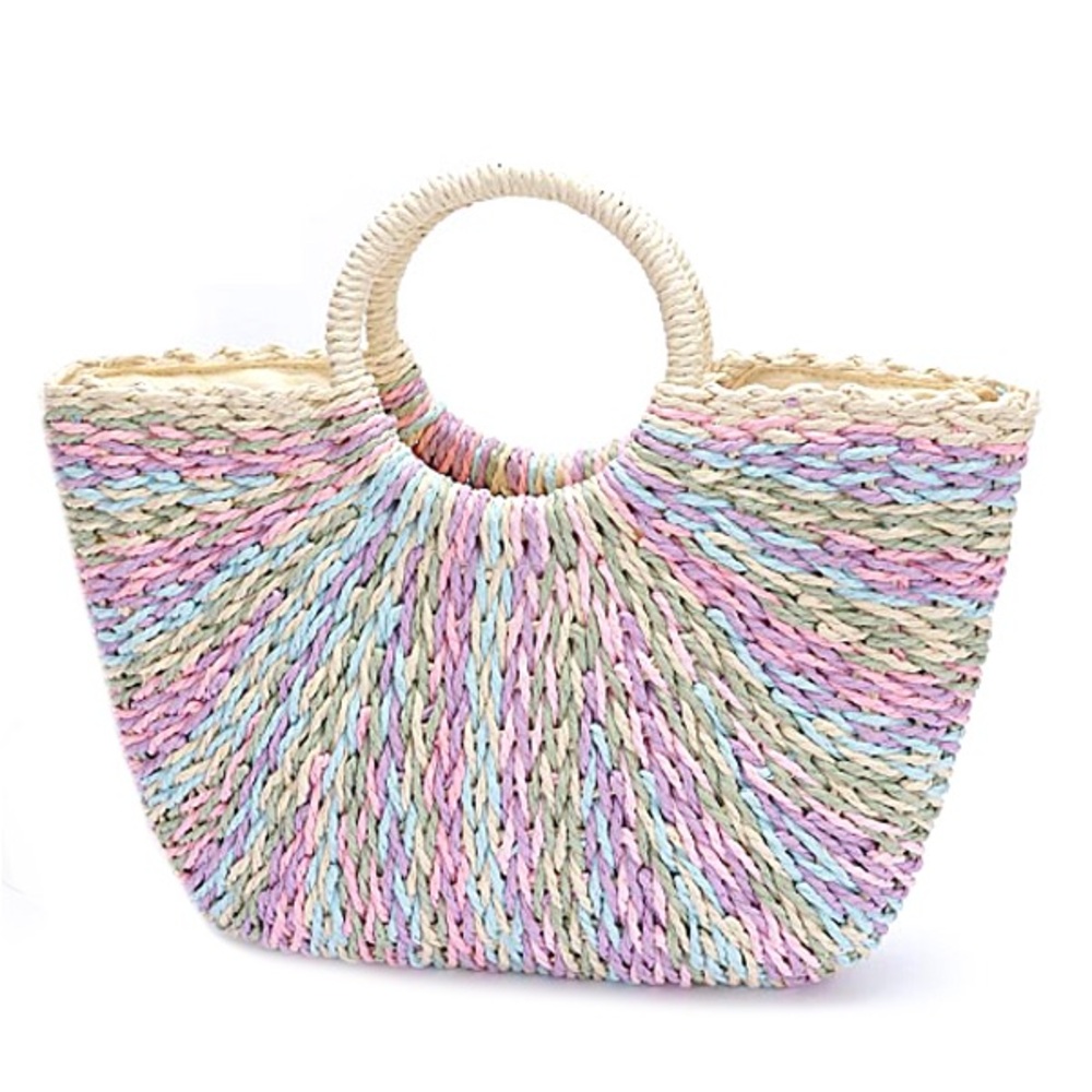 Colorful Straw Bag - Picture 5 of 5